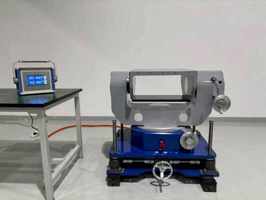 Zweiachssige manuelle Drehscheibe, statische Haltungssimulation, Trägheitskalibriervorrichtung