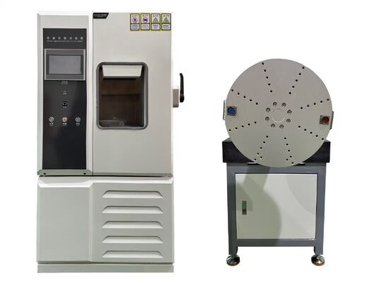 Horizontale 1-Achsen-Raten-Tisch mit Temperaturkammer Einzelachsen-Temperaturkontrollierbarer Drehtisch